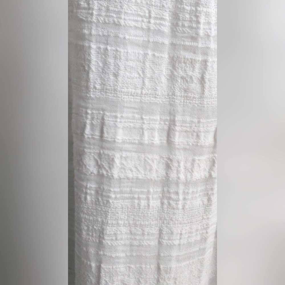 NWOT.....Max Studio White Cotton Sleeveless Lace Top Size Small - Picture 7 of 9